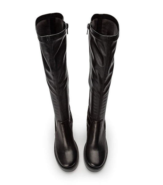 Botas Plataforma Tony Bianco Tibby Black Venice/Black Venezia 9cm Negras | DPEKV50403