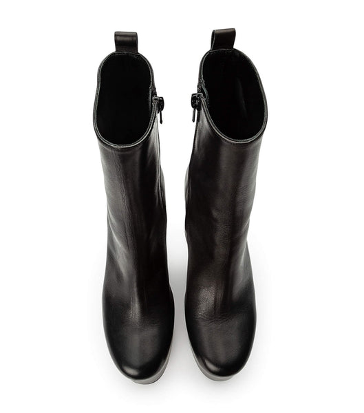 Botas Plataforma Tony Bianco Tyra Black Como 12cm Negras | PEICD79016