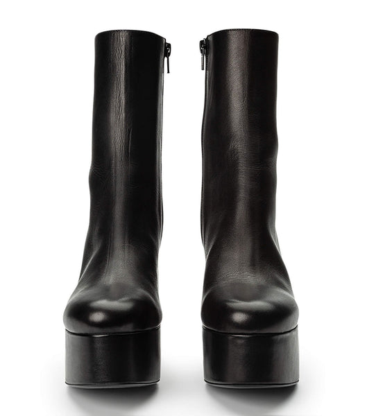 Botas Plataforma Tony Bianco Tyra Black Como 12cm Negras | PEICD79016