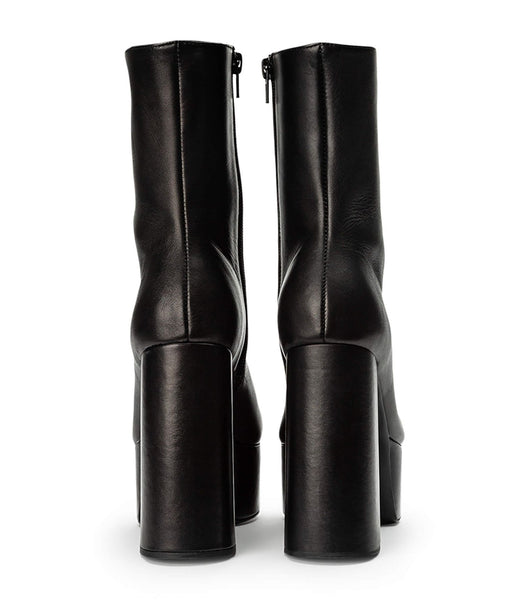 Botas Plataforma Tony Bianco Tyra Black Como 12cm Negras | PEICD79016