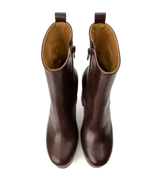 Botas Plataforma Tony Bianco Tyra Choc Como 12cm Chocolate | PEEAH34653