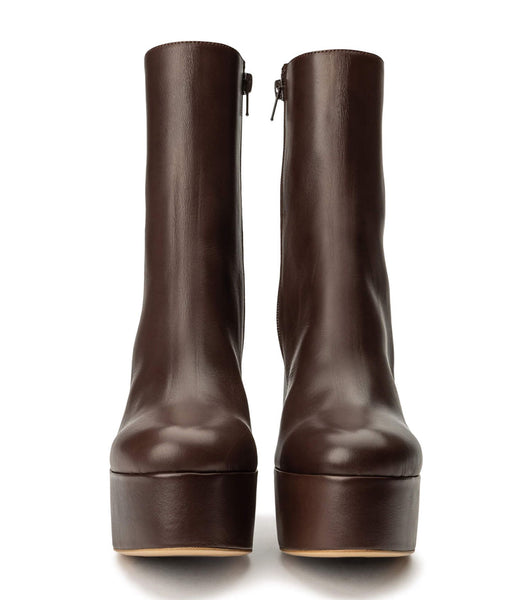 Botas Plataforma Tony Bianco Tyra Choc Como 12cm Chocolate | PEEAH34653