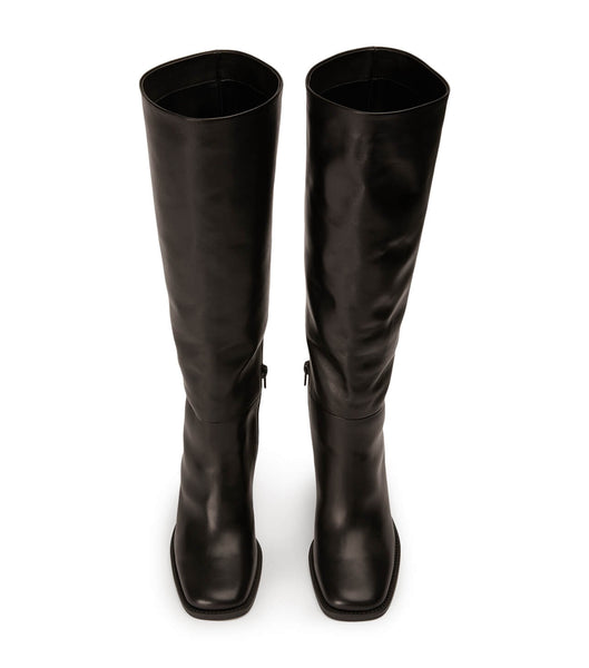 Botas de Tacon Tony Bianco Asher Black Como 8.5cm Negras | MPEFT11872