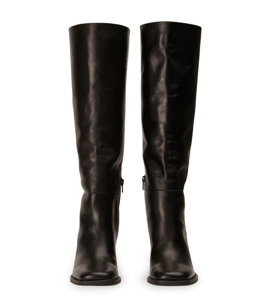 Botas de Tacon Tony Bianco Asher Black Como 8.5cm Negras | MPEFT11872