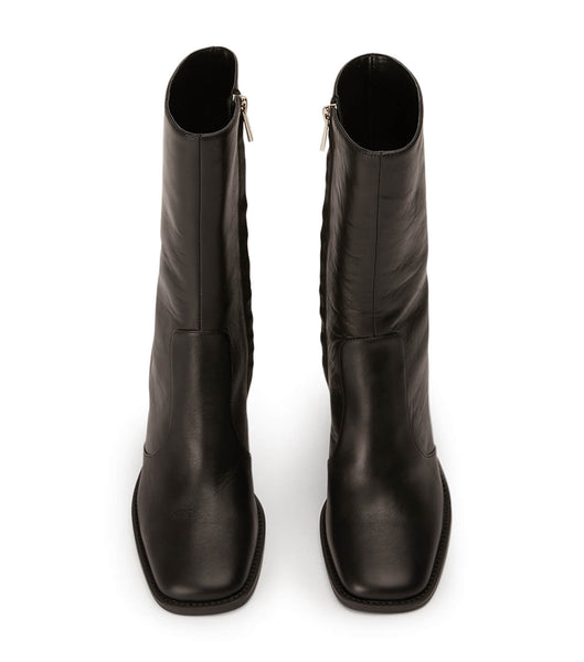 Botas de Tacon Tony Bianco Atlanta Black Venice 8.5cm Negras | PEZDE72514