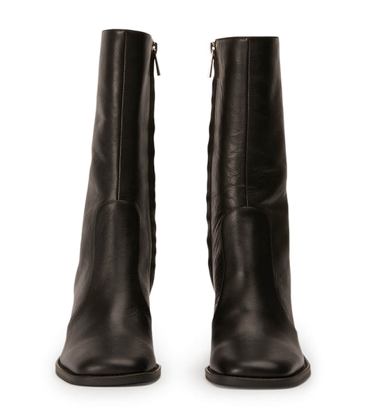 Botas de Tacon Tony Bianco Atlanta Black Venice 8.5cm Negras | PEZDE72514