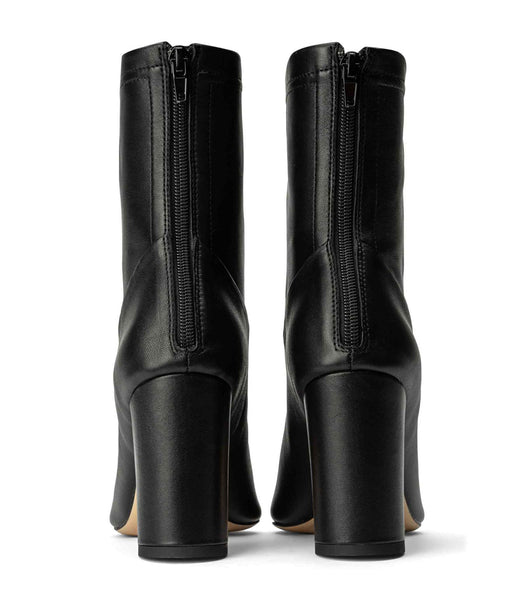 Botas de Tacon Tony Bianco Ellie Black Nappa 8.5cm Negras | LPETR16711