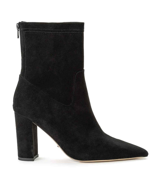 Botas de Tacon Tony Bianco Ellie Black Suede 8.5cm Negras | FPEUI30391