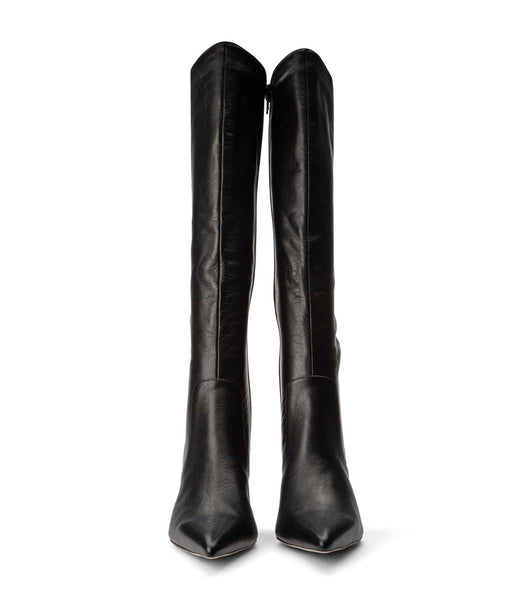 Botas de Tacon Tony Bianco Epic Black Venice 8.5cm Negras | PEXMI42803