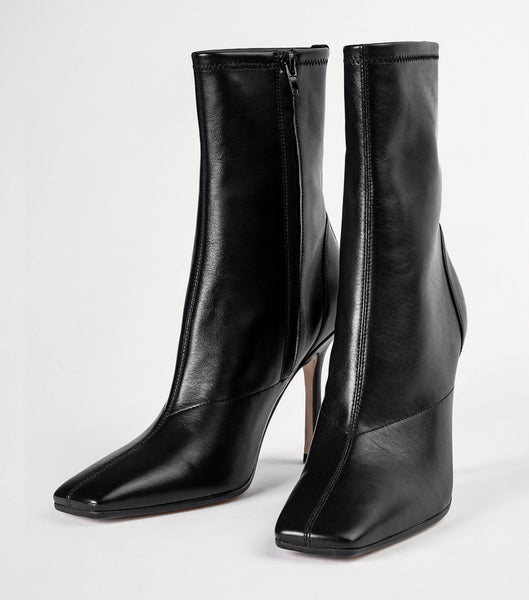 Botas de Tacon Tony Bianco Halsey Black Como 10.5cm Negras | DPEKV42672