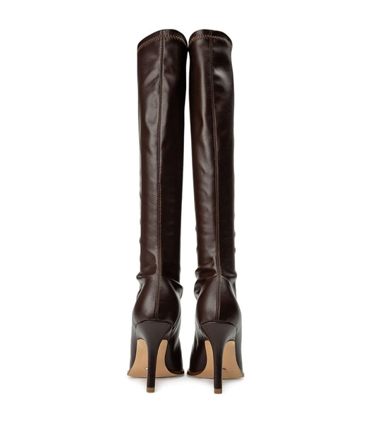 Botas de Tacon Tony Bianco Knight Choc Venezia 9.5cm Chocolate | LPESX39055