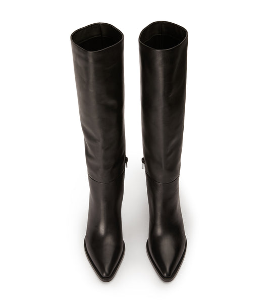 Botas de Tacon Tony Bianco Peppe Black Como 7.5cm Negras | PECIF54316