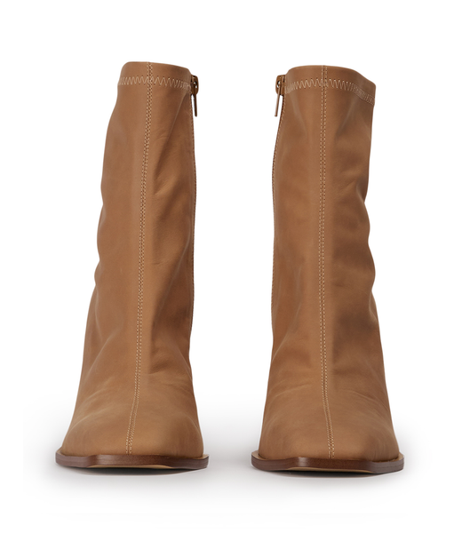 Botas de Tacon Tony Bianco Rover Caramel Diesel 8.5cm Beige | PECVG25018