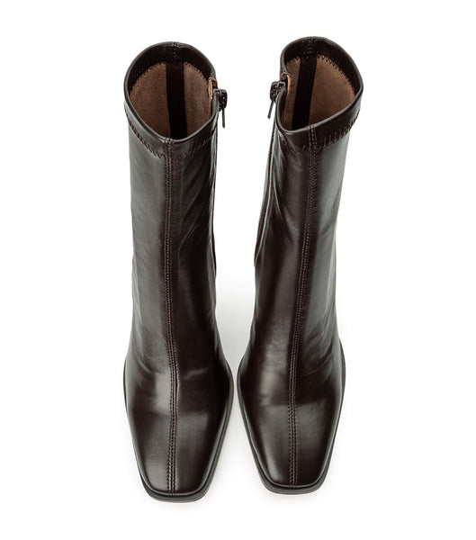 Botas de Tacon Tony Bianco Rover Chocolate Nappa 8.5cm Chocolate | EPEVG66564