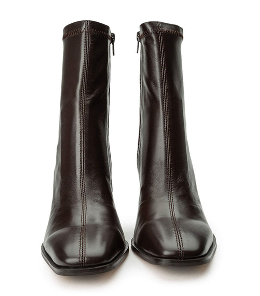 Botas de Tacon Tony Bianco Rover Chocolate Nappa 8.5cm Chocolate | EPEVG66564