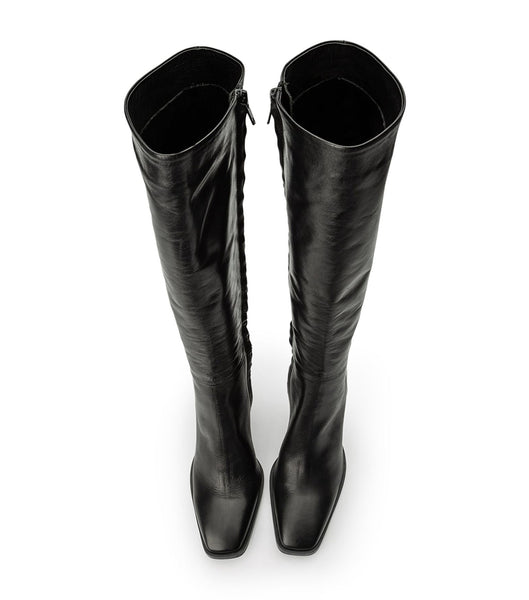 Botas de Tacon Tony Bianco Rylee Black Venice 8.5cm Negras | DPEKV68165