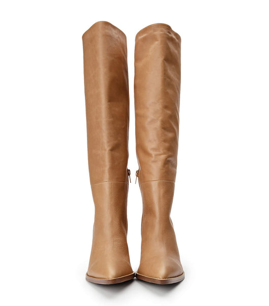 Botas de Tacon Tony Bianco Skyla Caramel Venice 9cm Marrones | PECIF44441