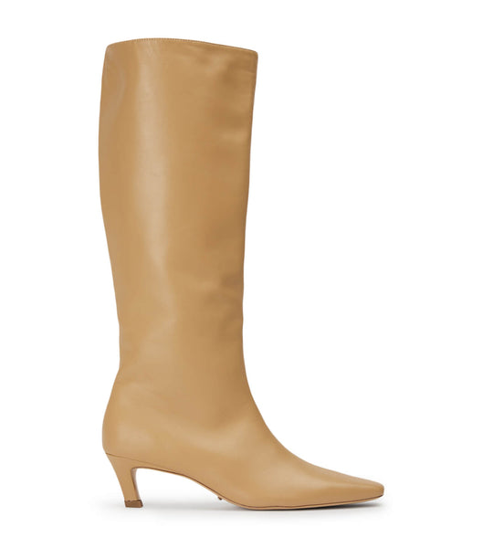 Botas de Tacon Tony Bianco Vixon Honey Nappa 5cm Naranjas | TPEWZ32836