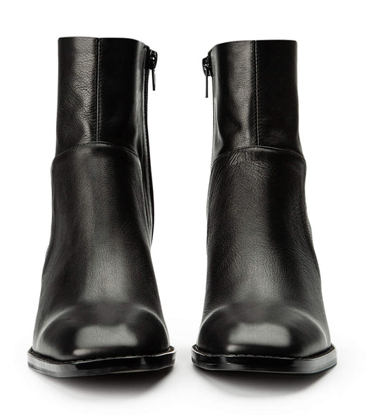 Botas de Tacon Tony Bianco Witney Black Venice 6.5cm Negras | FPEHY97482