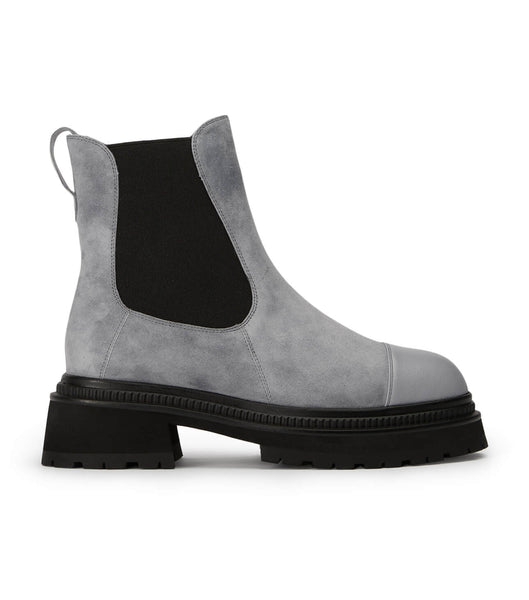 Botas de combate Tony Bianco Hurricane Steel Grey Suede 5.5cm Gris | YPEGT34270