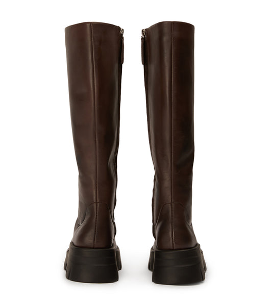 Botas de combate Tony Bianco Rage Choc Como 5.5cm Chocolate | UPETG54569