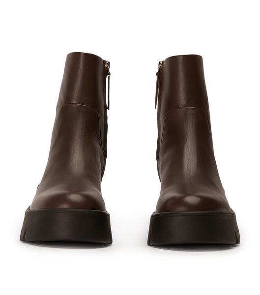 Botas de combate Tony Bianco Rumble Choc Como 5.5cm Chocolate | EPEVG84852