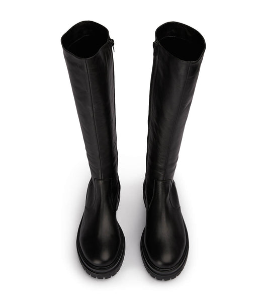 Botas de combate Tony Bianco Wanda Black Venice 4.5cm Negras | MPEHR41925