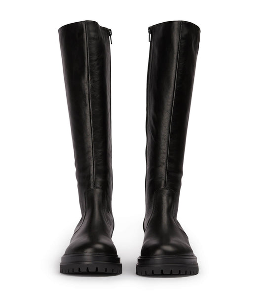 Botas de combate Tony Bianco Wanda Black Venice 4.5cm Negras | MPEHR41925