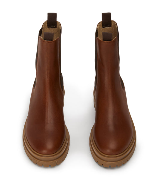 Botas de combate Tony Bianco Wolfe Cognac 4.5cm Marrones | PEDFL97406