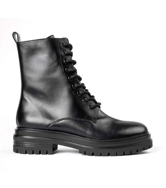 Botas de combate Tony Bianco Wya Black Como 4.5cm Negras | DPEVO52485