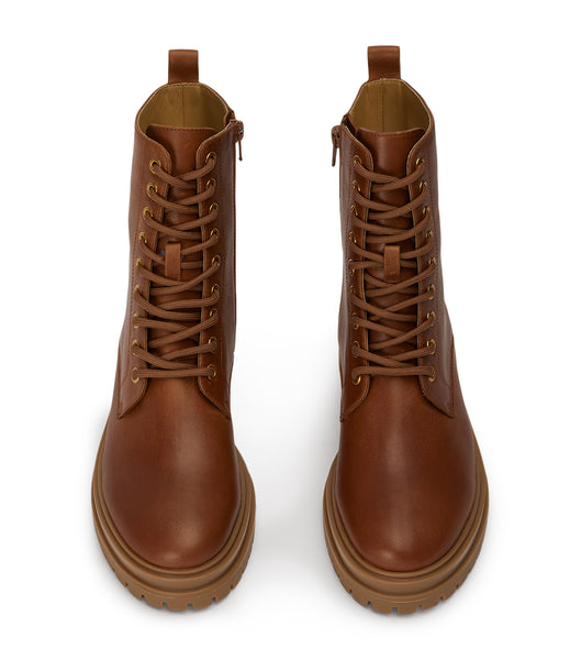 Botas de combate Tony Bianco Wya Cognac 4.5cm Marrones | FPEHY78073