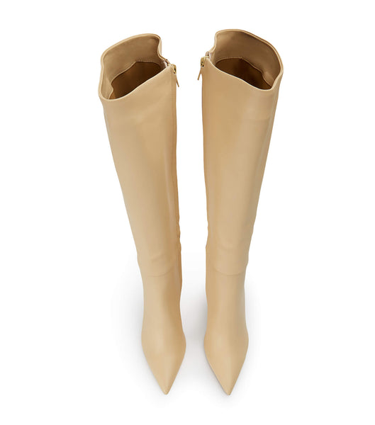 Botas de media pantorrilla Tony Bianco Apollo Butter Nappa 10.5cm Beige | PEZDE33375