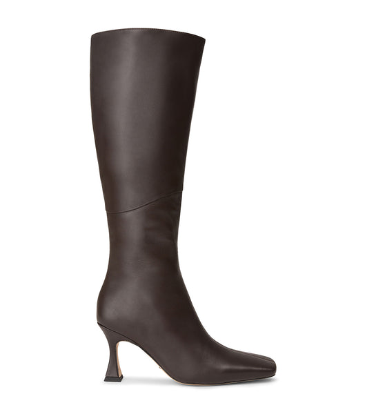 Botas de media pantorrilla Tony Bianco Fantasy Chocolate Nappa 8cm Chocolate | PEZDE14643