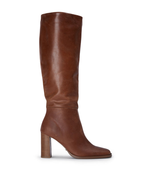 Botas hasta las rodillas Tony Bianco Asher Cognac 8.5cm Marrones | PEXBR28092