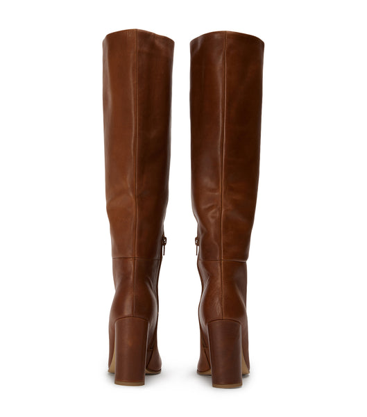 Botas hasta las rodillas Tony Bianco Boss Cognac 9.5cm Marrones | PEZDE18449