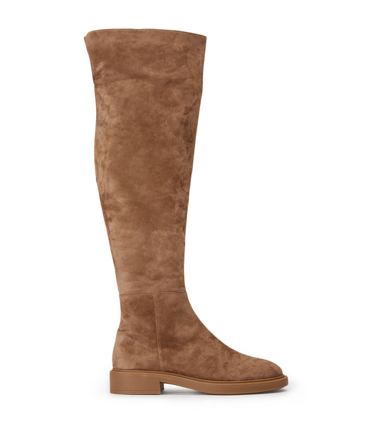 Botas hasta las rodillas Tony Bianco Chasey Saddle Suede 4.5cm Marrones | QPEWA48634