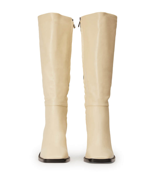 Botas hasta las rodillas Tony Bianco Darby Ecru Venice 7.5cm Blancas | PENZX33289