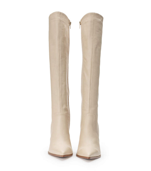 Botas hasta las rodillas Tony Bianco Lucille Vanilla Venice 10.3cm Amarillo Claro | XPEBH58750