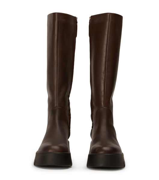 Botas hasta las rodillas Tony Bianco Rage Choc Como 5.5cm Chocolate | BPESO77943