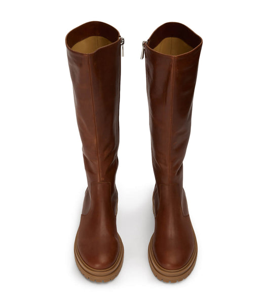 Botas hasta las rodillas Tony Bianco Wanda Cognac 4.5cm Marrones | PEEAH36979