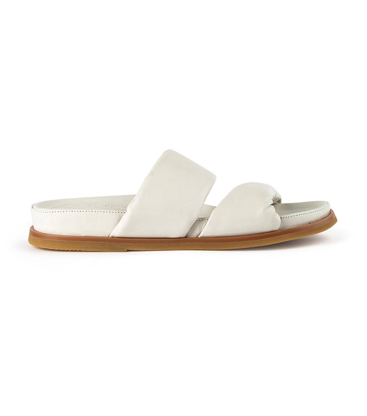 Chanclas Tony Bianco Henry Dove Nappa 3.5cm Blancas | PENEJ40074