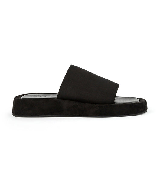 Chanclas Tony Bianco Isabel Black Magic 1.5cm Negras | FPEUI49721