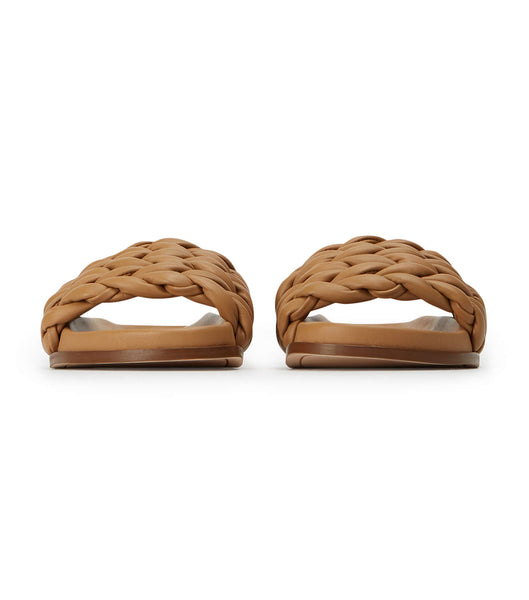 Chanclas Tony Bianco Layton Biscuit Nappa Marrones | PEQAV73377