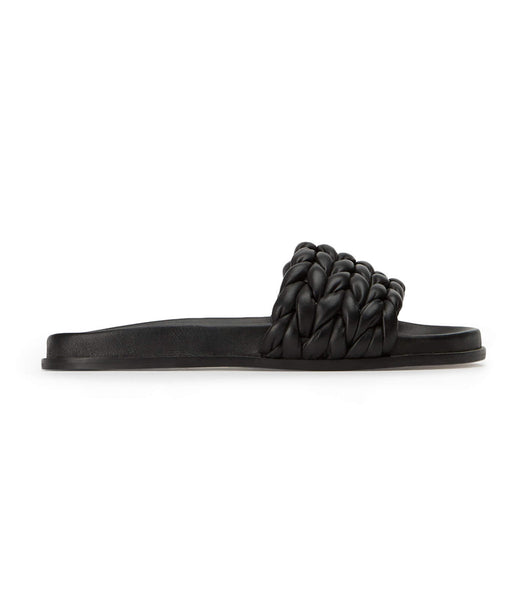 Chanclas Tony Bianco Layton Black Nappa Negras | PEXBR52005