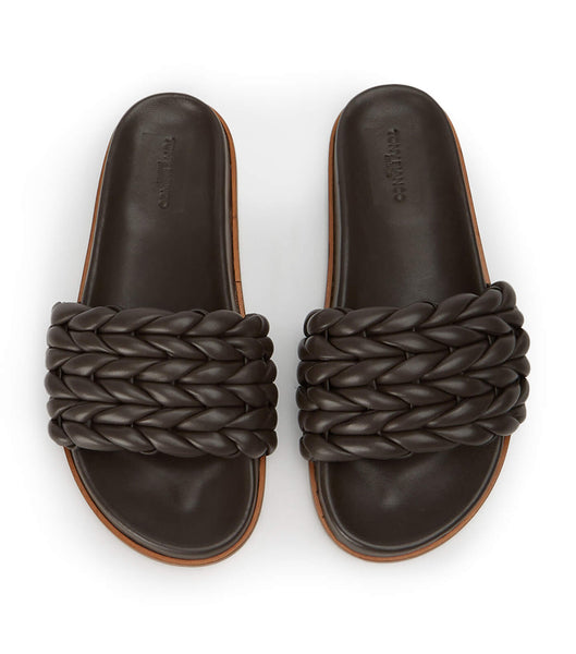 Chanclas Tony Bianco Layton Chocolate Nappa Chocolate | XPEGW11268