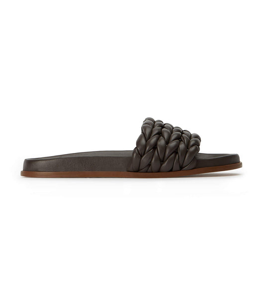 Chanclas Tony Bianco Layton Chocolate Nappa Chocolate | XPEGW11268