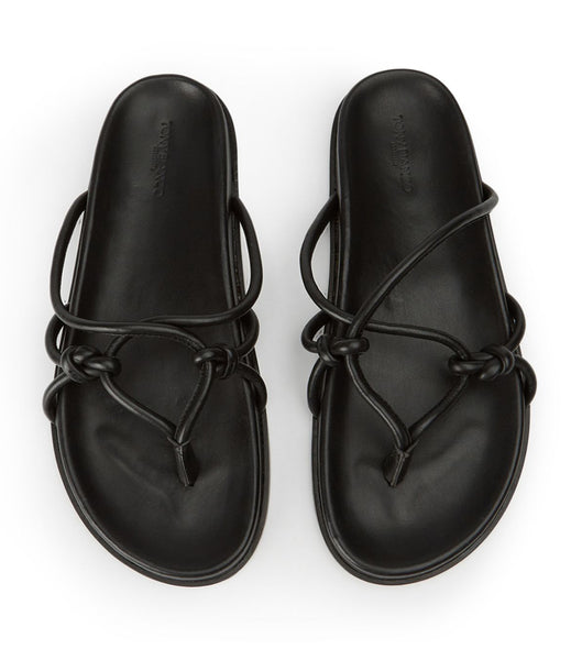 Chanclas Tony Bianco Luelle Black Nappa Negras | BPESD98522