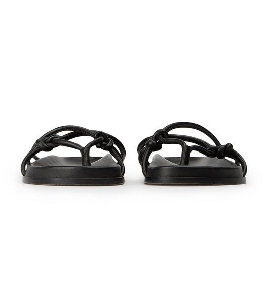 Chanclas Tony Bianco Luelle Black Nappa Negras | BPESD98522