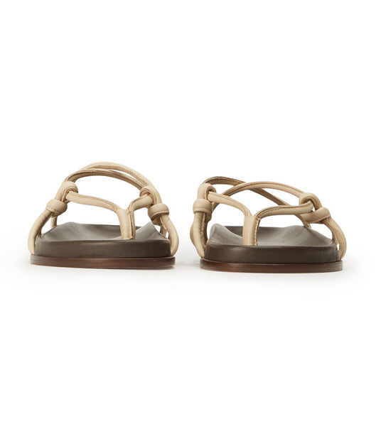 Chanclas Tony Bianco Luelle Vanilla Nappa Amarillo Claro | APEWC12308