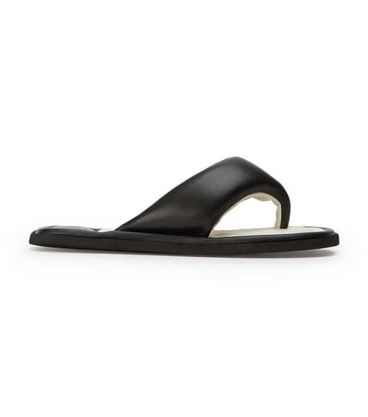 Chanclas Tony Bianco Nikki Black Nappa Negras | PPEER41028